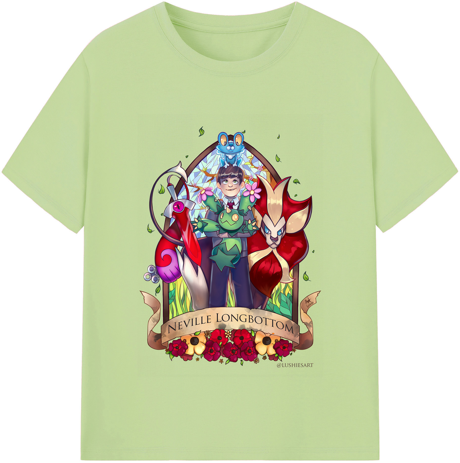（画像用） Harry Potter ハリー・ポッターシリーズ 綿100％半袖Tシャツ（フロントプリント）